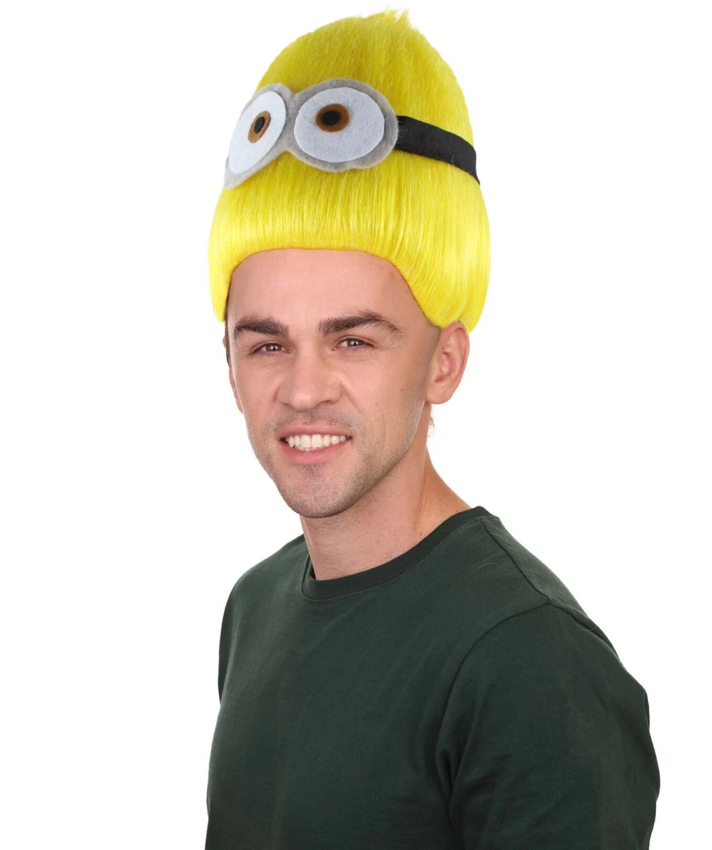 Yellow sale mens wig