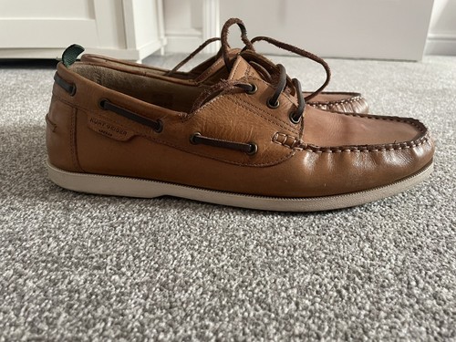 Kurt Geiger Mens Brown Boat Shoes RRP 