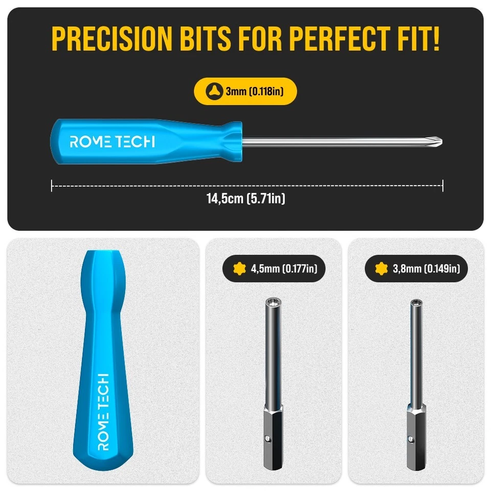 Gamebit Screwdriver 3.8 4.5mm for NES SNES N64 GameBoy GC Virtual Boy and Sega - Image 2 of 4