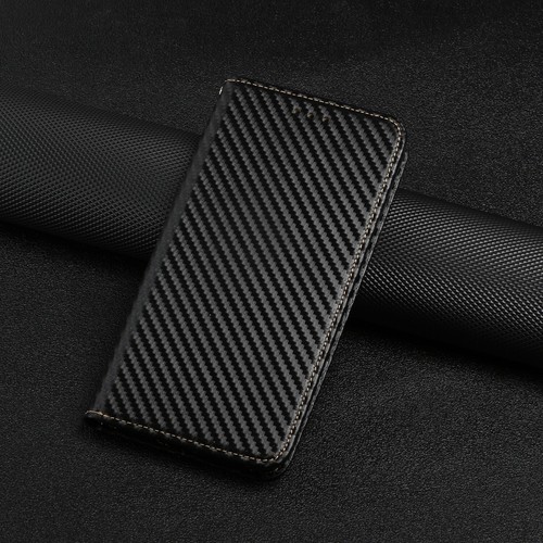 Magnetic Carbon Fiber Wallet Phone Case For iPhone 16 15 14 13 12 11 Pro Max 16E - 第 11/16 張圖片