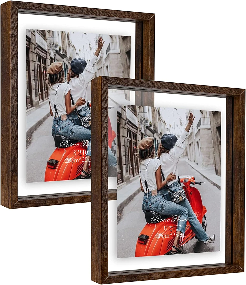 2 sided glass picture frames online