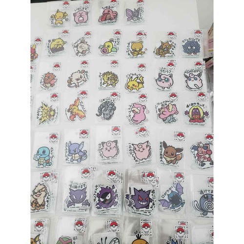 NEW Pokemon Center B-SIDE LABEL Sticker Meowth - Picture 9 of 9