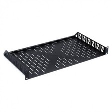 Middle Atlantic U1V Universal 1SP Vented Utility Rack Shelf, Black, New S5