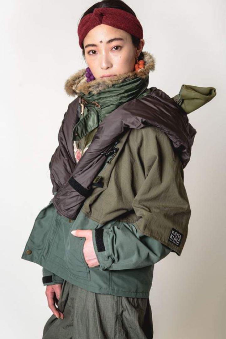 【KAPITAL】KAMAKURA ジャケット 3-L Kapital Kamakura Mustard and Grey Unisex Jacket