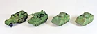 Vintage 1974 & 83 Hot Wheels Mattel Army Military Tank & Truck Lot of 4
