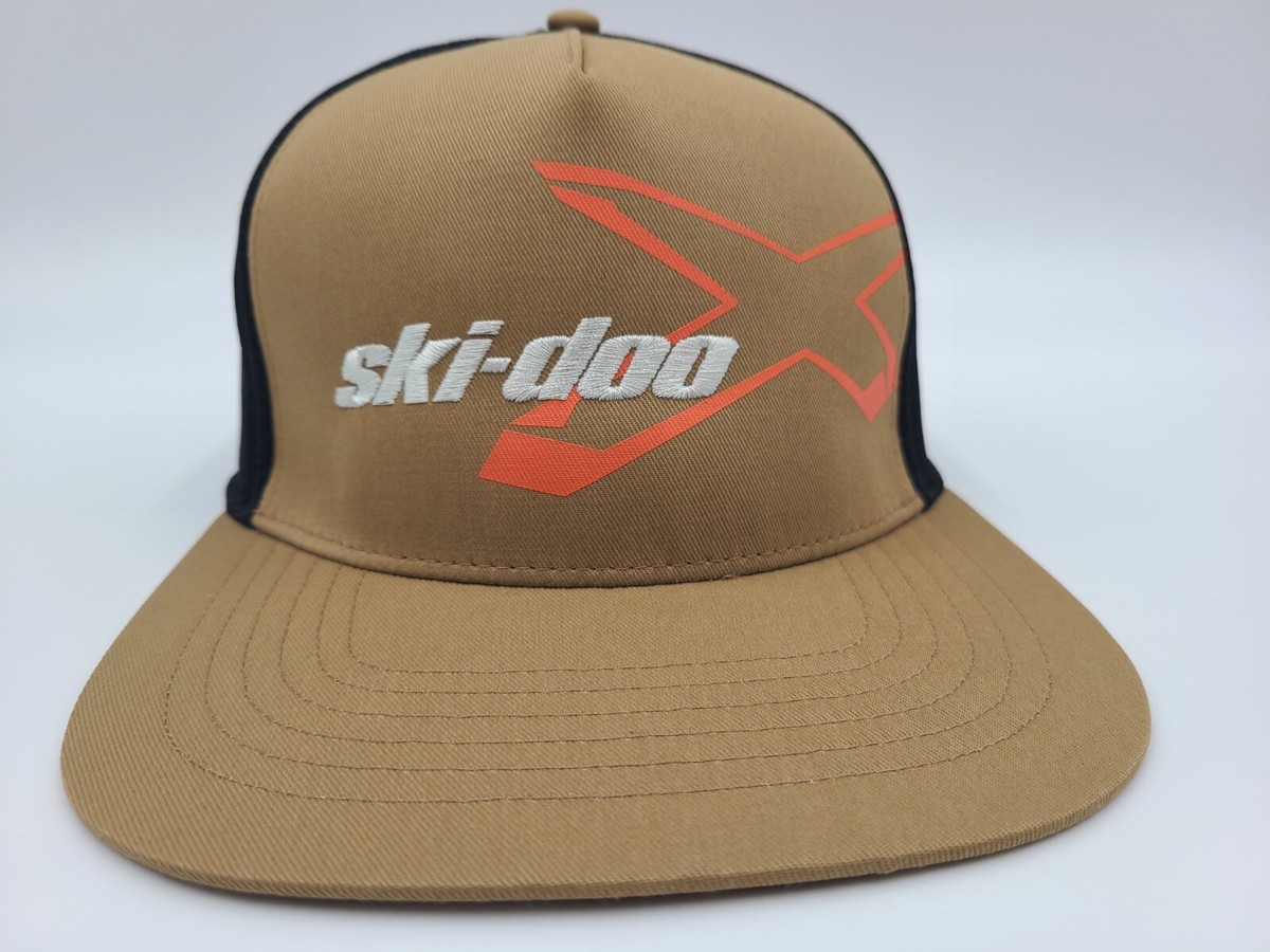 Ski Doo Orange Ski Hat Ski-Doo Pom-Pom Hat Men's Beanie Winter Touque