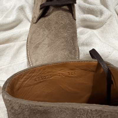 Gucci Moreau Embroidered Suede Chukka Boots Men display picture 2