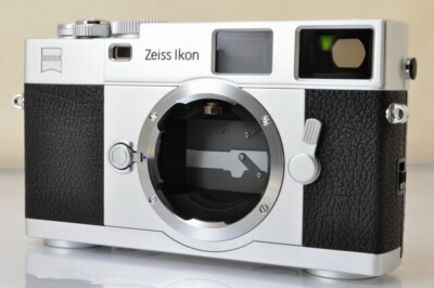 TOP MINT] Zeiss Ikon ZM Silver Rangefinder Film Camera Body From
