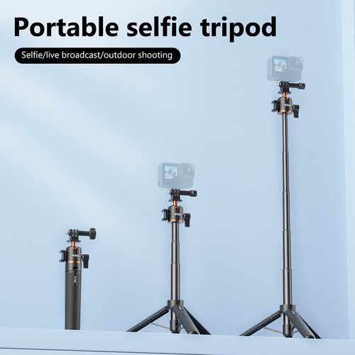 VRIG Mini Tripod Selfie Stick 2-in-1 Extendable 360° Adjustable for GoPro Camera - Picture 7 of 11