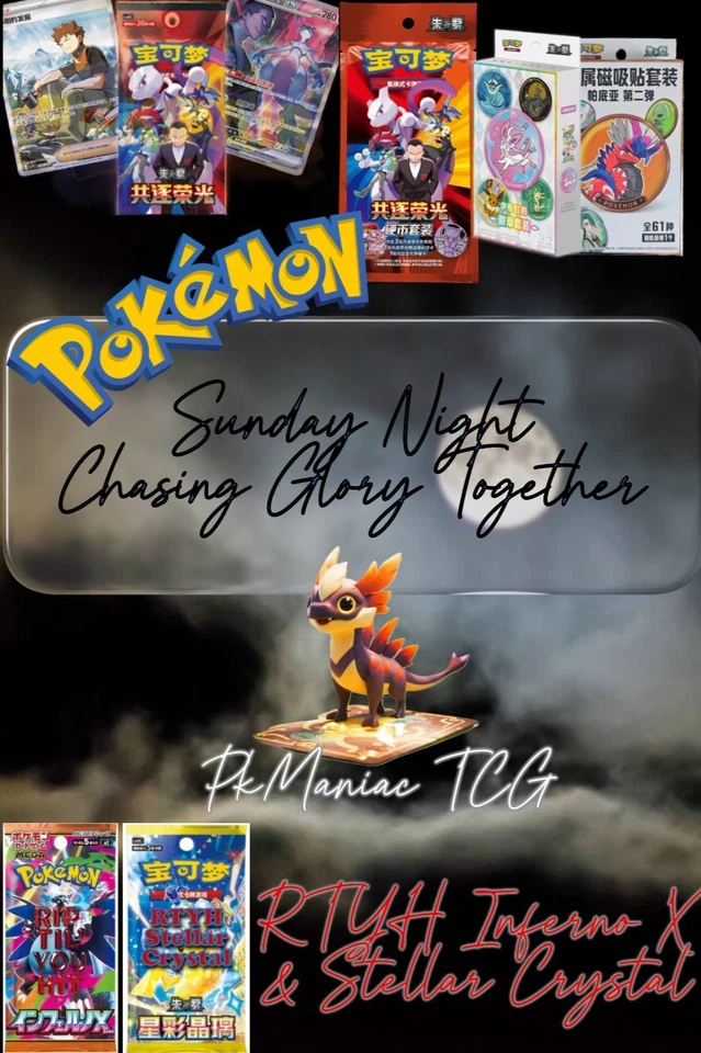 Sunday Night Chasing Glory Together, Gem Packs, Magnetic Coin & more