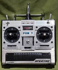 AIRTRONICS SPECTRA PCM SP7P RADIO CONTROL TRANSMITTER - UNTESTED