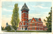 MECHANICAL BUILDING, PURDUE UNIVERSITY, LA FAYETTE, IND. IN. CURT TEICH.