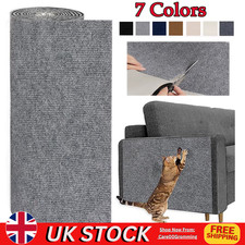 Self Adhesive Cat Scratching Mat Trimmable Carpet Sofa Wall Furniture Protector