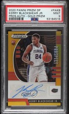 2020-21 Prizm Draft Picks Prospect Gold 1/10 Kerry Blackshear Jr PSA 9 Auto 04tz