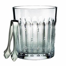 WATERFORD CRYSTAL Mixology Talon Ice Bucket Wine Champagne Cooler & Tongs