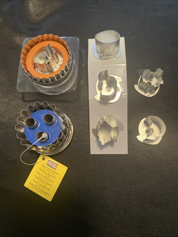 Spring And Various Linzer Cookie Cutters