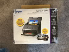 Epson Fastfoto FF-680W Wireless Photo Document Scanner - Tested Works
