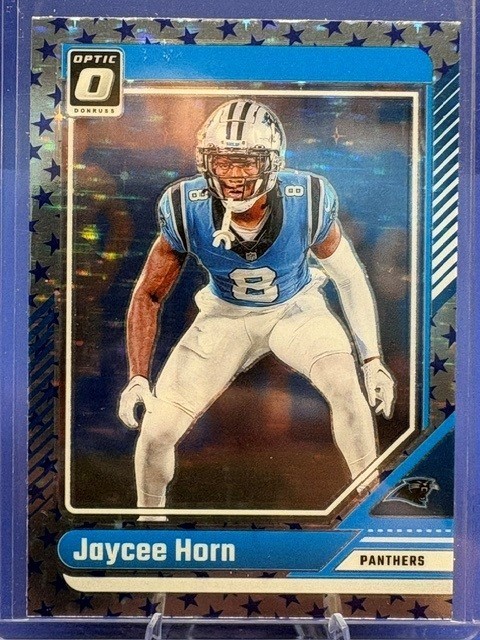 Panini Donruss Optic - #31 Jaycee Horn Stars Prizm Panthers
