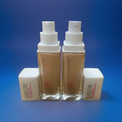 Maybelline Superstay Full Coverage 24HR Foundation 105 Fair  Ivory Lot Of 2 Read