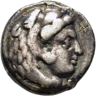 FITZ Greek Antigonos I Monophthalmos AR Drachm Alexander Silver µAHA1403