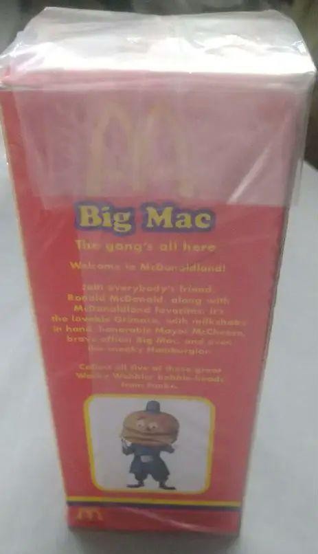 McDonald's Big Mac Wacky Wobbler Bobblehead | eBay