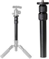 Tripod Center Column Extension Camera Mount Extender Telescopic Rod 3 Section Po