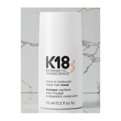 K18 Biomimetic Hairscience Leave-In Molecular Repair Hair Mask 0.5 fl oz Vegan