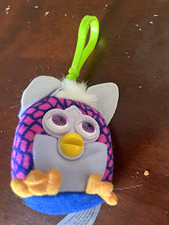 Tiger Electronics Furby Plush Keychain Clip-On McDonald's Toy 2000