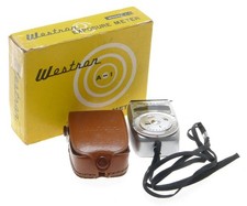 Westran light exposure meter model a-1 for polaroid original pouch box vintage