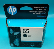 HP 65 Black Ink Cartridge Genuine OEM Sealed DATE 02/2027