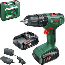 Image of Bosch Cordless Combi Drill EasyImpact 18V-40 with 2x 2.0 Ah Batteries & Case