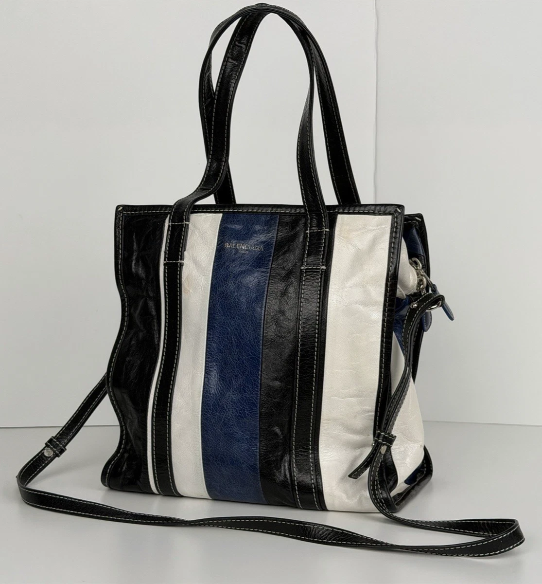 Balenciaga Bazar Shopper Tote Bag S07 - Picture 1 of 14