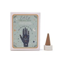 RäUcher Set RäUcherkegel Celestial Magic Evil Eye Protection -- 48 G + Kerzenhal