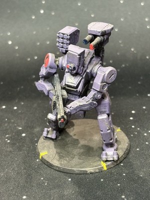 Black Site Mobile Arms - Proxy Medium Frame 3d Printed & Painted 60mm Base PURPL