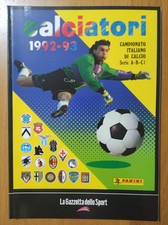 CALCIATORI PANINI Raccolta Completa Album 1992 1993 GAZZETTA DELLO SPORT