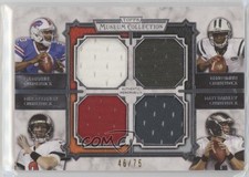 2013 Museum Collection Four-Player Quad Relic 46/75 EJ Manuel Geno Smith 0v1