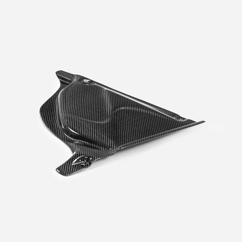 For Nissan Fairlady 09-17 370Z Z34 Battery & Fluid Cover Carbon Fiber kits 2Pcs - Image 4 of 4