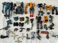 ROCK EM SOCK EM ROBOTS Action Figures Parts and Pieces Lot - Vintage Mattel 2000
