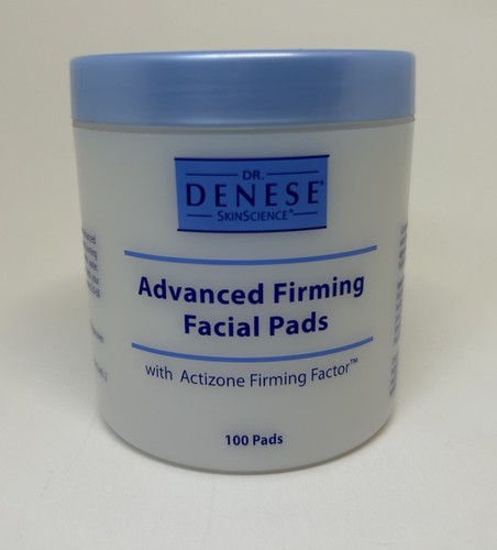 Dr. Denese Advanced Firming Facial Pads 100 ct Actizone Friming Factor READ DESC