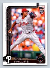 #293 Tyler Phillips 2025 Topps * RC Philadelphia Phillies