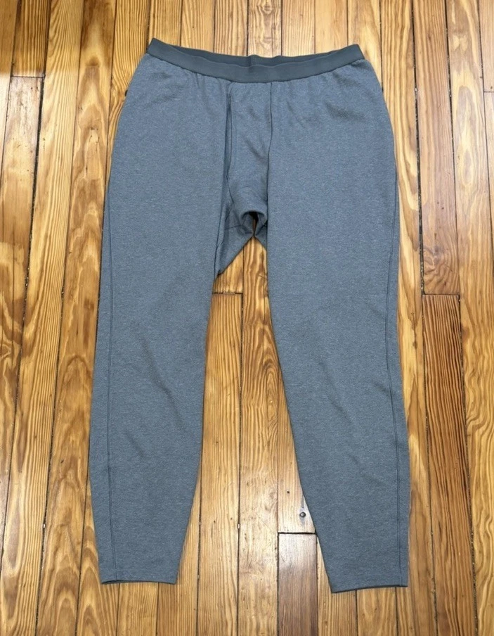 Patagonia Thermal Base Layer Pants Mens XL Gray Capilene 3