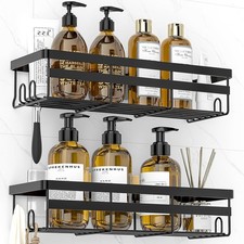 Shower Caddies - Adhesive Hanging Shower Shelf - Bathroom
