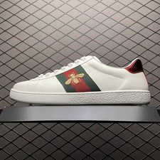 Size 5-8 GUCCI ACE Women  s Small Bee Designer Shoes Classic