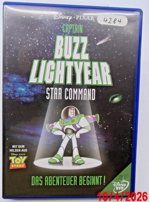 #4284 Captain BUZZ LIGHTYEAR, Star command, Das Abenteuer beginnt! DVD