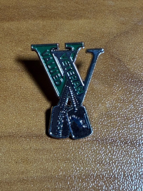 Valued Veteran Lapel Pin
