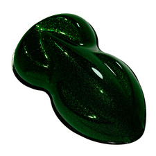 Candy Flake Apple Green Quart With Reducer Candy Midcoat Only Auto Paint Kit