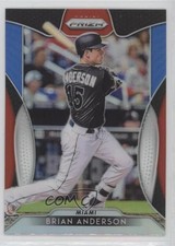 2019 Panini Prizm Tier II Red White & Blue Prizm Brian Anderson #190 00io