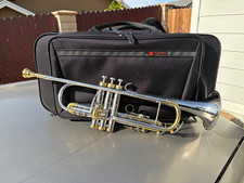 Conn Connstellation 36B Bb Trumpet Nickel Plated Brass Trim