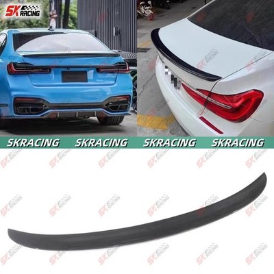 Fits BMW 7 Series G11 G12 16+ Forged/Carbon Fiber/Glossy Black Rear Spoiler Wing