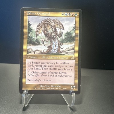 Magic The Gathering TCG Sliver Overlord Creature Rare 1993-2003 *139/143 MTG
